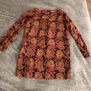 🌎DONATED‼️ LOFT PAISLEY DRESS🌞🍑✨